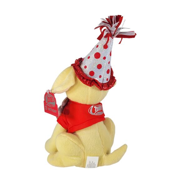 Raising Cane's 25th Birthday Dog Plush, Collectible Stuffed Animal - Picture 12 of 16